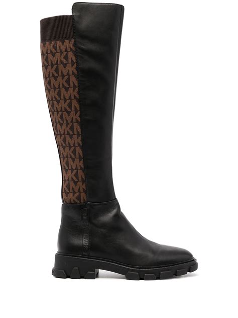 michael michael kors ridley leather boots